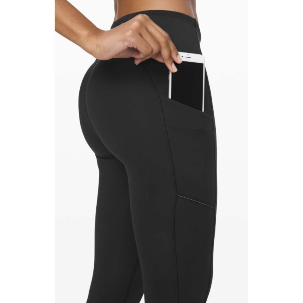 Lululemon Speed Up Tight Full-On Luxtreme 28" in Black Size 6 $108 - Picture 3 of 16